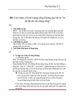 Cảm nhận về hình tượng sông hương qua bài kí