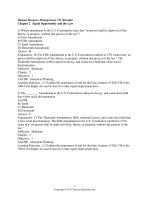 Test bank   solution of human resource management 15e by gary dessler 2017 chapter 02 