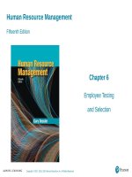 Human resource management 15e by gary dessler 2017 chapter 06