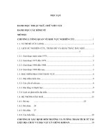 Xác định môi trường trầm tích từ tài liệu Địa chất, Địa vật lý giếng khoan trầm tích Oligocene mỏ X bể Cửu Long