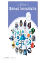 Excellence in business communication 12e by vthill and brovee  chapter 03 