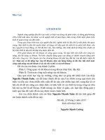 Dựa vào sơ đồ động học của tời khoan, dựa vào bảng thông số đã cho, hãy tính toán công suất nâng của tời khoan ở các tốc độ có thể có của tời khoan