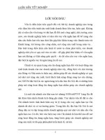 Luận văn tốt nghiệp “giải pháp mở rộng hoạt động tín dụng ngắn hạn tại NHNoPTNT việt nam chi nhá pd