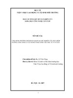 Ứng dụng phương pháp kovalkovaja để nghiên cứu đặc điểm đường cong sinh lý cột sống ở học sinh tiểu học (tt) 