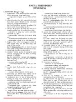 đề cương ôn tập tiếng anh 11