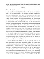 đề tàiThái độ của người chăm sóc đối với người rối loạn tâm thần tại bệnh viện tâm thần Thanh Hóa