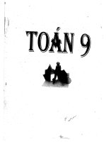 Tài liệu toán lớp chín