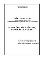 Bai thu hoach thuc te