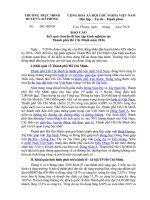 BC ket qua qua hoc tap kinh nghiem  TP hồ chí minh