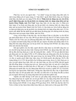 Phân tích tác động của các yếu tố lên quyết định đóng góp của hộ gia đình vào chương trình xây dựng nông thôn mới tại huyện châu thành, tỉnh trà vinh 