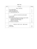 Dạy học tích hợp hóa học với đời sống và môi trường nhằm tăng hứng thú học tập bộ môn, nâng cao hiệu quả giáo dục của môn học 