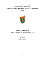 Thuyết mâu thuẫn của ralf dahrendorf