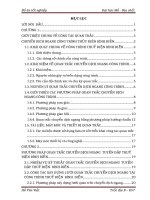 Công tác quan trắc chuyển dịch ngang tuyến đập thuỷ  điện Bình Điền