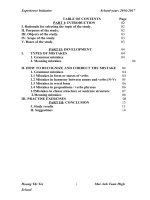 Helping students to solve the mistake identification questions in national secondary education examination 