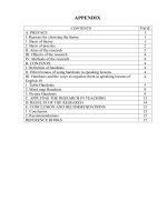 Using handouts to encourage the student in grade 10 to be more confident in speaking lessons at quang xuong 4 high school 