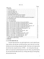 Phân dạng và phương pháp giải bài tập hóa học bằng đồ thị 