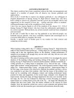 An action research on the effects of pre writing activities on the grade 11 english students motivation in writing at quang xuong 4 high school 