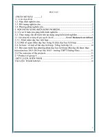 Áp dụng phương pháp dạy tích hợp vào unit 16 histirical places dạy lớp 10a3 trường THPT hoằng hóa 