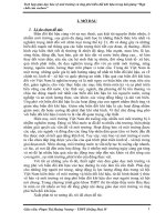 Tích hợp giáo dục bảo vệ môi trường và ứng phó biến đổi khí hậu trong bài giảng hợp chất của cacbon 