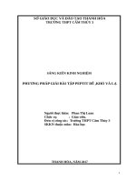 Phương pháp giải bài tập PETTIT dễ, khó và lạ 