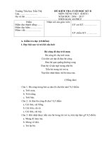 Đề tiếng việt cuối học kỳ 2 lớp 1