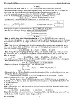 Chuyên đề axit este và một số bài tập áp dụng