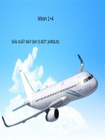 Địa 11 Bài 7 Liên minh châu Âu (EU)  SẢN XUẤT MÁY BAY EBỚT (AIRBUS)