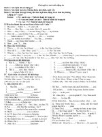 Day HS lop 5 len 6 chia dong tu TO BE da in 1 ban