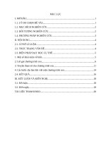 Phương pháp dạy học chương trình con nhằm gây hứng thú và nâng cao kết quả học tập môn tin học 