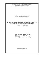 Sử dụng một số khái niệm về chương trình con và các ví dụ để củng cố kiến thức về kiểu dữ liệu xâu 