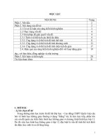 Ứng dụng của tỉ số thể tích trong một số bài toán hình học không gian 