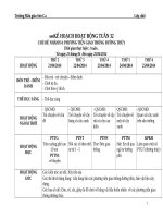 Tuần 2 (giáo án mầm non lớp chồi chủ đề phương tiện gt) 