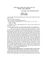 BÁO cáo sáng kiến kinh nghiệm mầm non một số biện pháp giáo dục kĩ  năng vệ sinh cá nhân cho trẻ mẫu giáo 4 – 5 tuổi