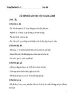 Giáo án mầm non lớp chồi chủ đề một số loài hoa tuần 1 