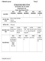 Giáo án mầm non lớp chồi chủ đề gia đình t3 