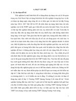 Kinh nghiệm hướng dẫn học sinh lớp 11 giải một số bài tập trắc nghiệm tính giới hạn của dãy số nhằm nâng cao hiệu quả giảng dạy môn toán ở trường THPT quảng xương 4 