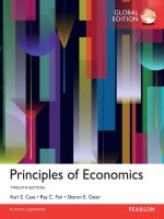 Principles of economics global edition 12th edition by case fair oster 