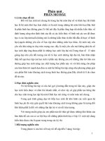 Một số phương pháp giải bài toán về khoảng cách trong không gian lớp 11 dành cho HS trung bình, khá  2 