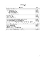 Phát huy tính tích cực, chủ động của học sinh trong giờ dạy tác phẩm vội vàng của xuân diệu 