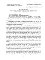 Bài thu hoạch học tập nghị quyết lần thử 12 của Đảng