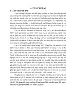 Sử dụng kiến thức hình học để giải một số bài toán liên qua đến giá trị nhỏ nhất và giá trị lớn nhất của môđun số phức 