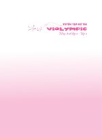 Đề Thi violympic lop 6 tap 2 thí điểm