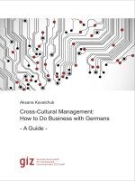 Cross cultural management 