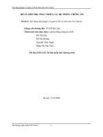 Xây dựng một plugin về quản lý đề tài sinh viên trên liferay