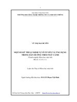 Một số kỹ thuật định vi vô tuyến và ứng dụng trong dẫn đường theo ngữ cảnh (LV thạc sĩ)