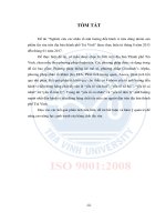 Nghiên cứu các nhân tố ảnh hưởng đến hành vi tiêu dùng nhóm sản phẩm tẩy rửa trên địa bàn thành phố trà vinh (tt) 