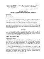 Bài thu hoạch nghị quyết trung ương 5 khóa XII