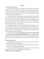 Tăng cường kiểm soát nội bộ chu trình bán hàng   thu tiền tại công ty cổ phần kỹ nghệ khoáng sản quảng nam (tt) 