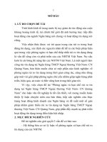 Phòng ngừa và hạn chế rủi ro tín dụng tại ngân hàng TMCP ngoại thương việt nam   CN quảng nam (tt) 