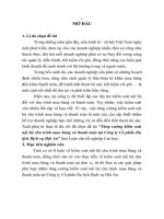 Tăng cường kiểm soát nội bộ chu trình mua hàng và thanh toán tại công ty cổ phần du lịch dịch vụ hội an (tt) 